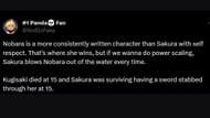 X user defends Nobara (Image via X/No6IsFake)
